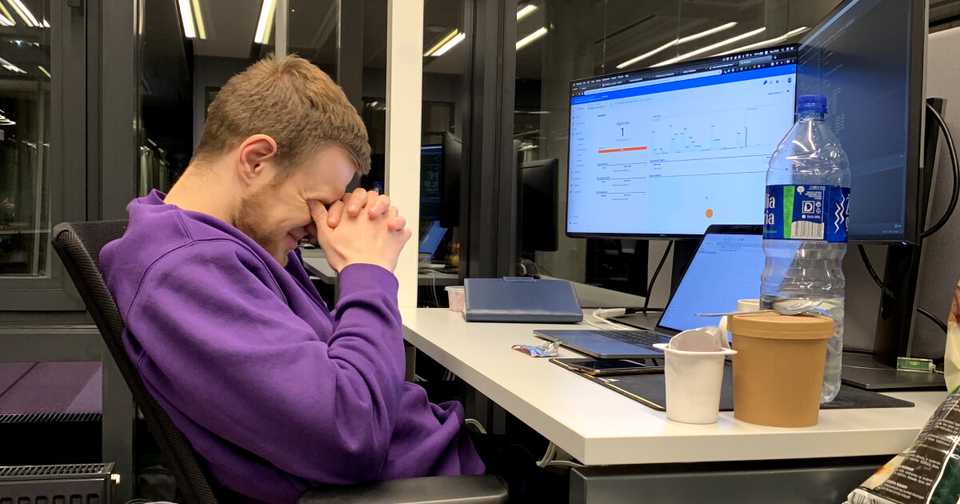 Rytis on the first days of Wizlogo